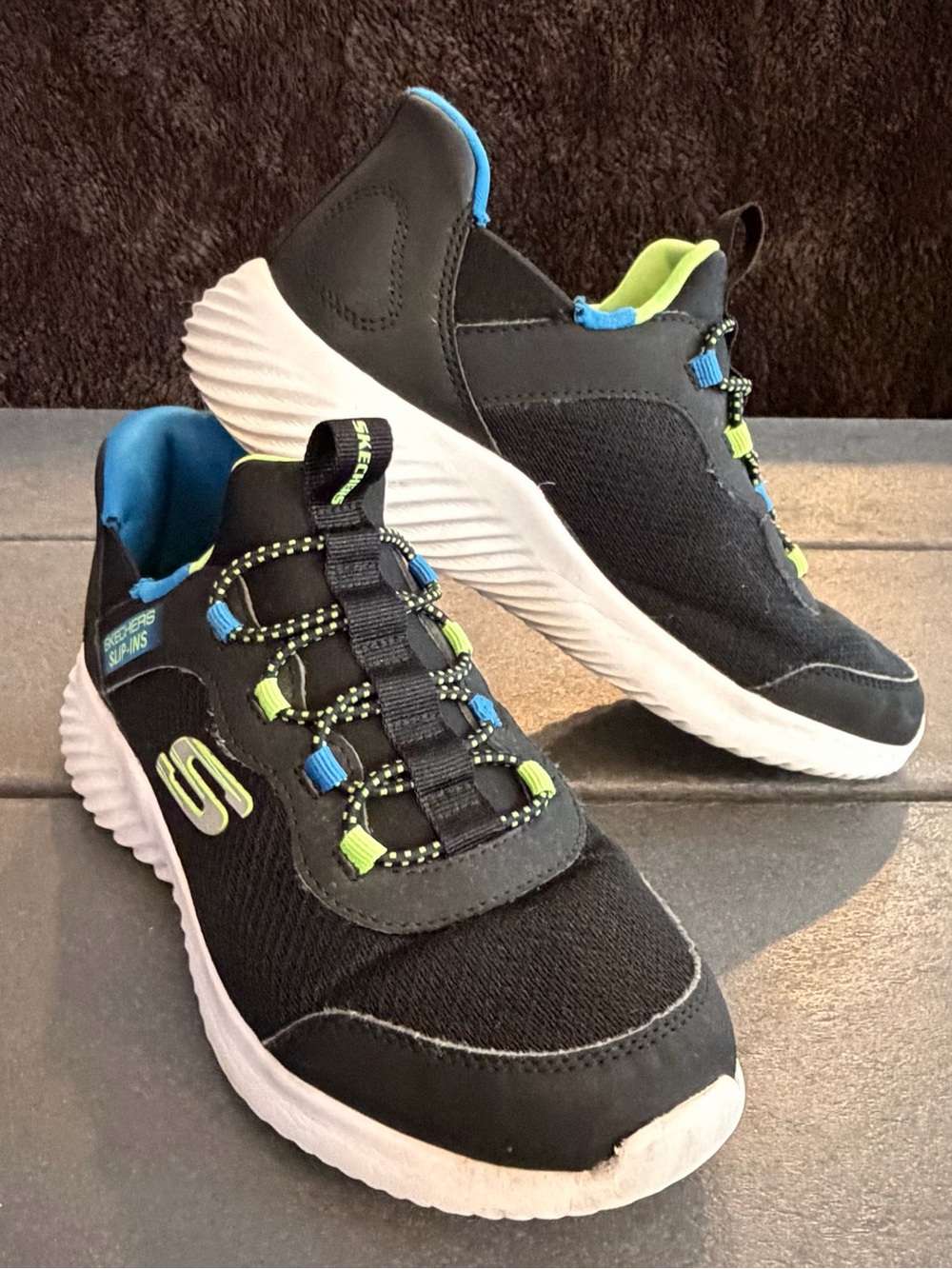 Sketchers Hands Free Slip-ins Bounder Kids Sneakers